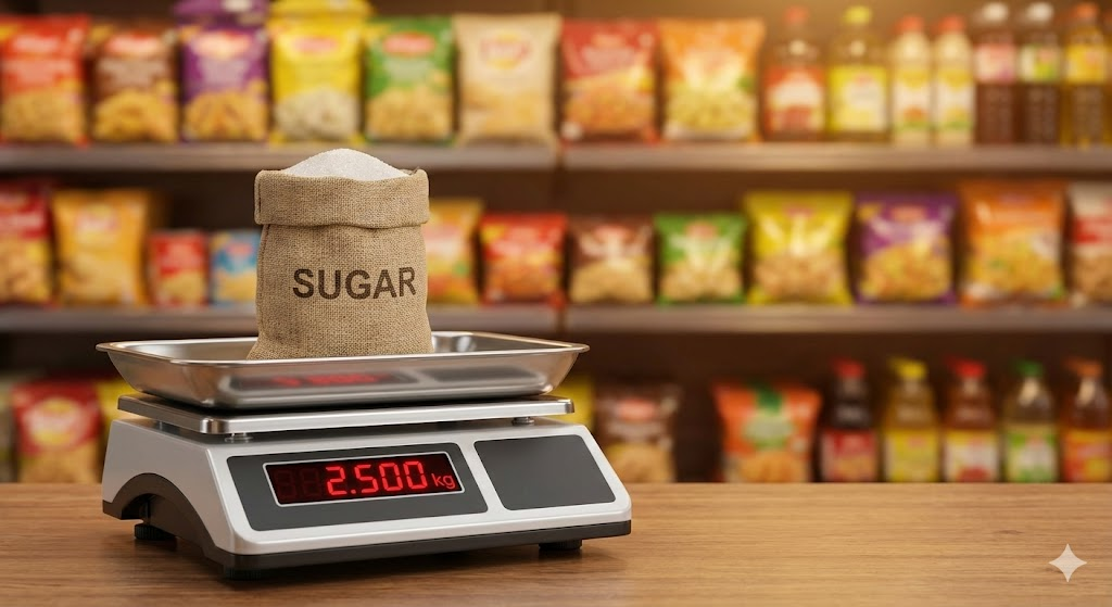 Digital weighing indicator